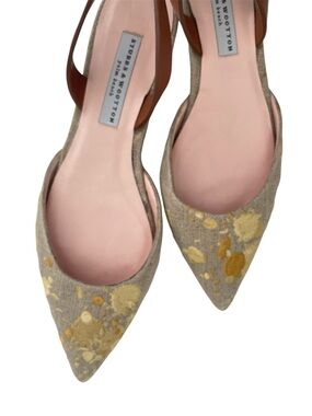 Stubbs & Wootton Slingback Heels 
Size EU 38 US 8 Quiet Luxury Old Money